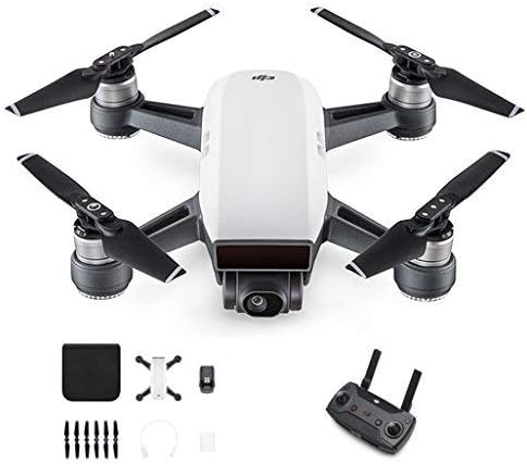 DJI Spark With Remote Control Combo (White) (Renewed)