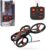 Sharper Image® X-Treme Aero Mini Drone, 4.6″ RC Stunt Helicopter, 2.4 GHz Long Range Remote Control, Quiet Indoor & Outdoor Toy, Lightweight Durable, Kids & Adult Beginner Pocket Drone, Small Gift