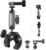 TELESIN Super Clamp Camera Mount with 360° Dual Ball Head, Bike/Bicycle/Motorcycle Handlebar Mount for GoPro Max Hero 13 12 11 10 9 8 7, DJI Action 5 Pro 4 3, Insta 360 X4 X5 Ace pro 2 AKASO and More