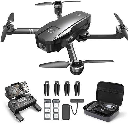 Holy Stone HS720 GPS Drone with Camera for Adults 4K UHD, 52 Minutes Flight Time, Foldable Quadcopter with Brushless Motor, Auto Return Home, Follow Me, Long Control Range