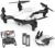 DEERC D20 Mini Drone with Camera for Kids, Remote Control Toys Gifts for Boys Girls with Voice Control, Gestures Selfie, Altitude Hold, Gravity Control, One Key Start, 3D Flips 2 Batteries, White