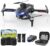 Drone with Camera for Kids, 1080P HD FPV Foldable Drones for Beginners, Brushless Motor Drone with Carrying Case, Long Flight Time, One Key Take Off/Land, Altitude Hold, 360° Flip, Obstacle Avoidance