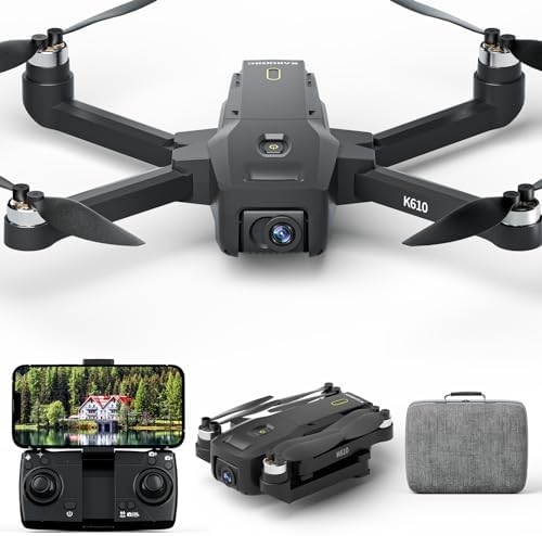 K610 GPS Drone with Camera for Adults 4K IMX SENS Camera SD Card 4k Drones for Adults, AIdrone Auto Return Home, Under 250g, GPS Drones for Beginners Brushless, RC Drone Follow Me Long Range