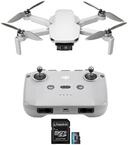 DJI Mini 4K Drone with 4K UHD Camera with 64GB MicroSDXC Memory Card Bundle