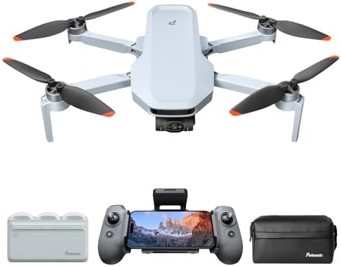 Potensic ATOM 2 Drone with Camera for Adults 4K Video, 8K Photo, Under 249g, 3-Axis Gimbal, 10KM Transmission, AI Track, Vertical Shooting, AI Night Shot, QuickShots, Fly More Combo (96-Min Flight)