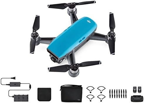 DJI Spark, Fly More Combo, Sky Blue