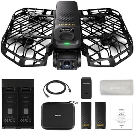 X1 PROMAX 8K Action Flying Camera, Foldable Drone with Camera with 42 KM/H Follow Speed, 10+ Fully Automatic Flight Modes, Fly Anywhere with OmniTerrain, SmoothCapture 2.0(Basic Combo)