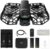 X1 PROMAX 8K Action Flying Camera, Foldable Drone with Camera with 42 KM/H Follow Speed, 10+ Fully Automatic Flight Modes, Fly Anywhere with OmniTerrain, SmoothCapture 2.0(Basic Combo)