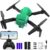Drone with Camera – 1080P HD FPV Foldable Drone with Carrying Case, 2 Batteries, 90° Adjustable Lens, One Key Start/Landing, Altitude Hold, 360° Flip, Toys Gifts for Adults