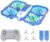 UranHub Drones for Kids, Mini Drone with 5 Lighting Modes, 22-Min Flight Time RC Drone with 2 Batteries/2 Takeoff Options/3D Flip/3-Speed/Propeller Protection Cover, etc, Gift for Kids (Blue)