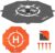 STARTRC Drone Landing Pad, Double-Sided Colors Waterproof 20 inch Helipad for DJI Neo/Mini 4K/Mini 4 Pro/Air 3S/Avata 2/Mini 2 SE/Mini 3 Pro/Mavic Air 2S/Avata/RC Drone Accessories