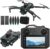 Drone For Adult,4.5″ Screen,5G Remote Controller With Camera,6K HD Camera FPV Live Video,Altitude Hold Gesture Selfie One Key Take Off Landing 3D Flips Waypoint Fly Drone (2 Batteries)