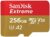 SanDisk 256GB Extreme microSDXC UHS-I Memory Card with Adapter – Up to 190MB/s, C10, U3, V30, 4K, 5K, A2, Micro SD Card – SDSQXAV-256G-GN6MA