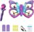 Mini Drone for Adults, Remote Control Butterfly Drone with LED Lights, RC Quadcopter with 3D Flip, Headless Mode, Altitude Hold, 2 Batteries, Small Flying Toys Drones for Beginners, Boys & Girls