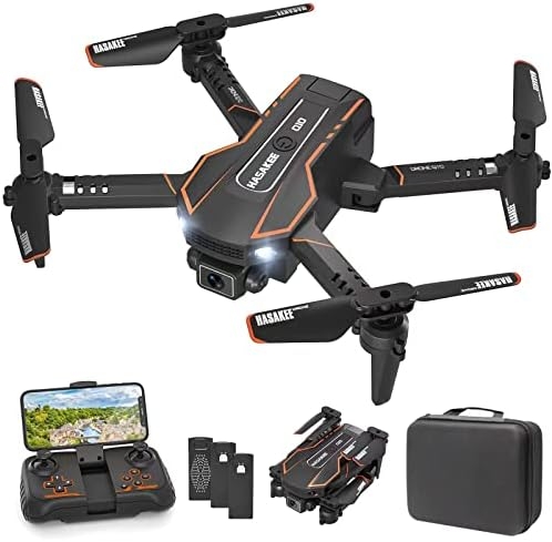 AVIALOGIC Mini Drone with Camera for Kids, Remote Control Helicopter Toys Gifts for Boys Girls, FPV RC Quadcopter with 1080P Live Video Camera, Gravity Control, 3 Batteries, Carrying Bag
