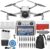 DJI Mini 3 Drone (DJI RC) – & Fly More Kit Lightweight and Foldable 34-min Flight Time Camera Drone Bundle with Built in Monitor, with 128 GB SD, 3.0 USB Card Reader, Landing Pad, Backpack and More