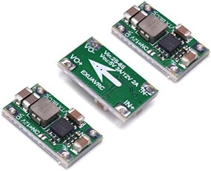 FPV UBEC Micro 5V 3A / 12V 2A UBEC Adjustable BEC UBEC 2-6S for Quadcopter RC Drone(3PCS)