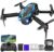 Mini Drone with Camera, Drones for Kids Adults, Boys Gifts, 1080P HD Foldable Drone with Gravity Control, Gestures Selfie, Altitude Hold, One Key Start, 3D Flips, 2 Batteries, Toy for Boys Girls