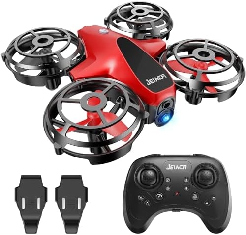 Drones for Kids,Drrntr Mini Drone – Kids Drone with 3D Flip, Auto Hovering,Rc Drone for Kids 8-12 with Headless Mode, 2 Batteries – Indoor Quadcopter,Flying Toys Gifts for Boys and Girls