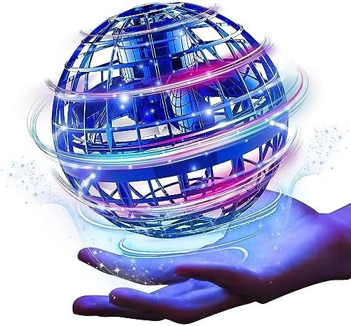 Ciniffo Upgraded Flying Orb Ball Toy, Hand Controlled Boomerang Hover Ball, Cosmic Globe Flying Spinner with Endless Tricks, Cool Toys Gifts for 8 9 10 11 12+ Year Old Boys Girls Teens Outdoor Toys