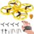 2024 Upgraded Hand Controlled Drone for Kids Small Rc Quadcopter Aircraft With Smart Watch, Cool LED Remote Control Drone 360° Flips, 3 Modes, 2 Larger Capacity Batteries