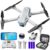 Drone with Camera for Adults, HD FPV Drones with Upgrade Altitude Hold, One-Key Take Off/Landing, Voice Control, Headless Mode, 2 Batteries, Toys Gifts for Teen Boys Girls, Beginner