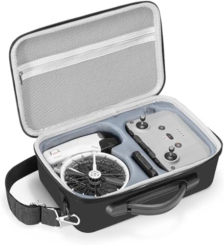 FPVtosky Carrying Case for DJI Flip, Portable Travel Storage Bag for DJI Flip fly more combo，Fits RC-N3 Controller Drone Aceessories[CASE ONLY]