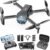 Drone with Camera 4K for Kids Adults, Brushless Motor Mini Foldable RC Drones with Propeller Guards for Beginners, One Key Take Off/Land, Voice Control, Anti-Lost Alarm, Gift Toys for Men Boys