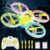 Drones for Kids – Easy to Use RC Quadcopter with Bat Design, Altitude Hold, Headless Mode, Blue & Green Lights, Propeller Protection, 2 Batteries, Remote – Great Gifts for Boys Age 6-12 Christmas gift
