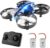 Mini Drone for Kids & Beginners, Indoor Portable Hand Operated/RC Nano Helicopter Quadcopter with Auto Hovering, Headless Mode & Remote Control, Children’s Day Gift for Boys and Girls -Blue