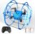 BEZGAR HQ053 Remote Control Drone for Kids – RC Mini Spherical Rolling Quadcopter Beginner 360 Degree Flip, Christmas Birthday Gift Indoor Outdoor Toys for Boys Age 4 5 6 7 8-12, Blue